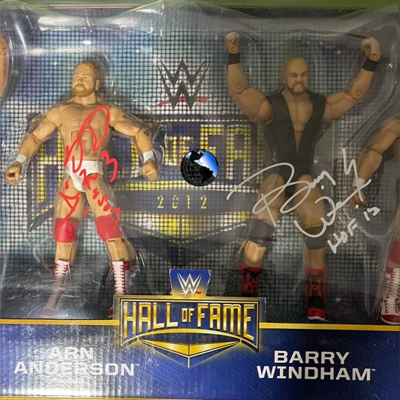 Autographed 2012 HALL OF FAME ELITE FOUR HORSEMAN 4 FIGURE PACK - Picture 4 of 12